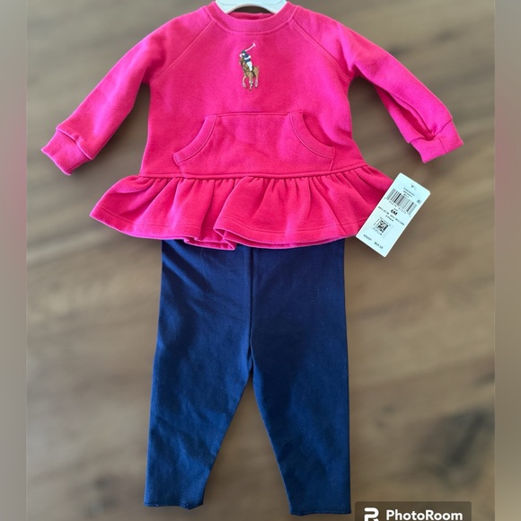 Ensemble Bonnet Et Écharpe Gap Fille – Bleu Polaire Taille Small (Neuf Étiquettes)